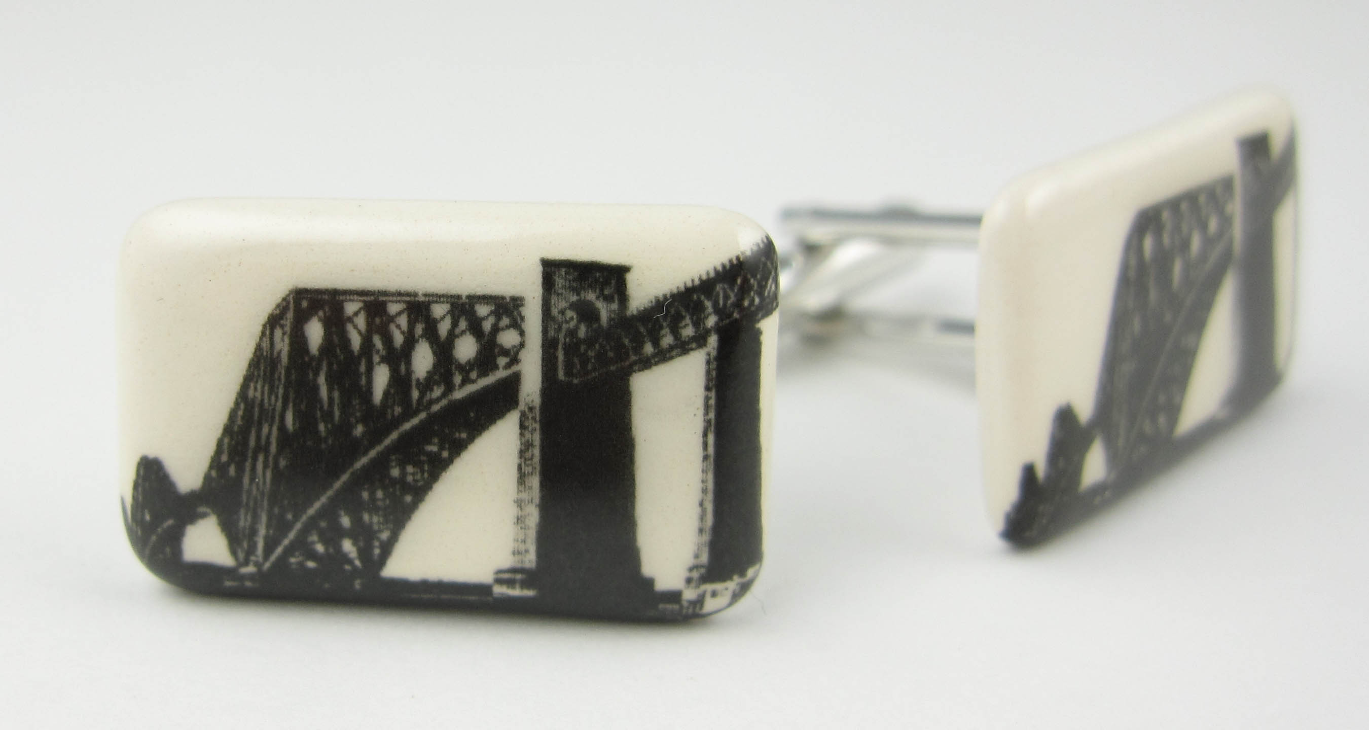 Forth Railway Bridge cufflinks